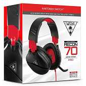 Turtle Beach Ear Force Recon 70N Wired Gaming Headset Red & Blac