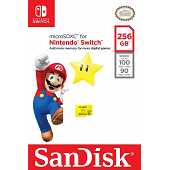 SanDisk Extreme microSDXC Card Pour Nintendo Switch 256GB