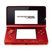 Console Nintendo 3DS rouge métal