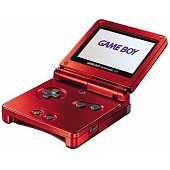 Nintendo Game Boy Advance SP Flame Red Portable Game Console 7.37 cm