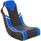 X Rocker - Shadow 2.0 Stereo Audio Gaming Floor Rocker Blue