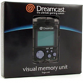 Dreamcast Black Visual Memory Unit