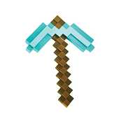 Minecraft réplique plastique Diamond Pickaxe 40 cm