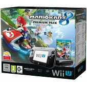 Wii U Premium Pack Black 32Gb Mario Kart 8