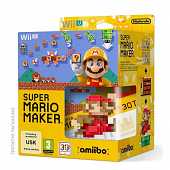 Super Mario Maker + Amiibo Mario 8 Bits