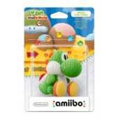 Amiibo Yoshi de Laine vert Yoshi's Woolly World Collection