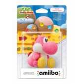 Amiibo Yoshi de Laine rose Yoshi's Woolly World Collection