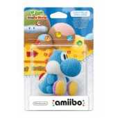Amiibo Yoshi de Laine bleue Yoshi's Woolly World Collection