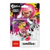 Amiibo Inklink Girl Neon Pink Splatoon Collection