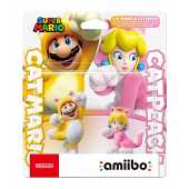 Amiibo Cat Mario & Cat Peach 2-Pack Super Mario Bros. Collection