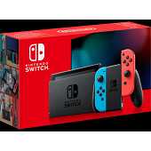 Nintendo Switch with Joy-Con Pair Neon Red and Blue