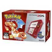Nintendo 2DS Transparent Red + Pokémon Version Rouge