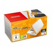 New Nintendo 2DS XL Withe and Orange
