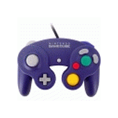 GameCube Controller Transparent Purple