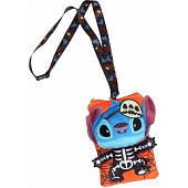 Monogram Disney Lilo & Stitch Lanyard Porte-Carte d'Identité Deluxe Squelette