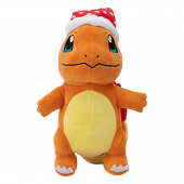 Pokémon peluche Salamèche Bonnet de Noël 20 cm