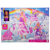 Barbie calendrier de l'avent et 1 poupée Fantasy