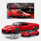 Mattel Brick Shop Hot Wheels Speed Maserati MC20 Bouwset