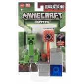 Figurine d'action Minecraft Creeper et ensemble d'accessoires, jouet de collection à l'échelle 8 cm avec pièce de construction