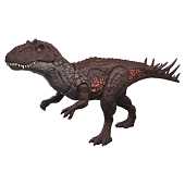 Jurassic World Wild Roar Metriacanthosaurus Dinosaure Figurine d'Action avec Sons, Attaque et Lumières - 31 cm