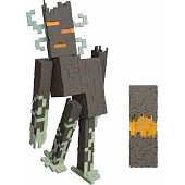 Minecraft The Creaking Figurine d'Action avec Lumières Interactives, Sons et Accessoire - 20 cm