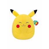 Pokémon Squishmallows peluche Pikachu heureux 35 cm