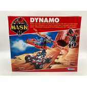 Véhicule M.A.S.K Dynamo & Figurines en Boîte Scellée Vintage MASK Années 1980 MISB Jouet Kenner
