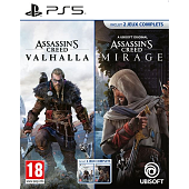 Compilation Assassin's Creed Valhalla PS5 + Assassin's Creed Mirage PS5