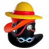Plastoy - Tirelire One Piece : Pile de Chapeaux