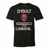 Marvel - Deadpool Insult Loading Black T-Shirt S