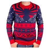 Marvel - Ugly Spiderman Christmas Sweater M