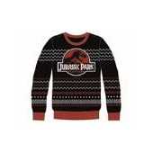 Jurassic Park - Ugly Jurassic Logo Christmas Sweater M