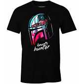 The Mandalorian - Bounty Hunter Black T-Shirt S
