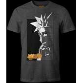 Naruto - L'Ombre de Naruto -T-Shirt Anthra Mel Pour Hommes - XL