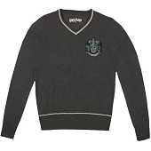 Harry Potter - Slytherin Heren Antraciet Trui - XL