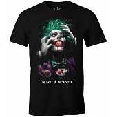DC Comics - Batman - T-shirt Noir Hommes - Le Joker - M
