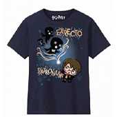 Harry Potter - T-Shirt Marine Expecto Patronum - Garçon 8 Ans