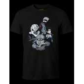 Naruto - T-shirt Noir Équipe - M