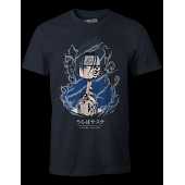 Naruto - T-shirt Noir Sasuke - L