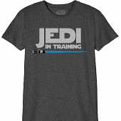 Star Wars - T-Shirt Noir Enfant Jedi en formation - 10 ans