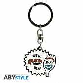 Disney - Toy Story 4 Forky Metal Keychain