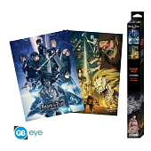 L'ATTAQUE DES TITANS - Set 2 - Set de 2 posters '52x38'