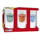 POKEMON - Set de 3 Verres