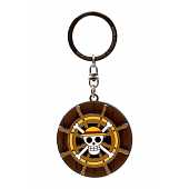 One Piece - Barre du Thousand Sunny - Porte-clés - Multicolore - Taille unique - Métal