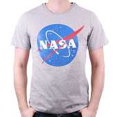 NASA Logo Grey T-Shirt S
