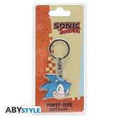 Sonic Metal Keychain