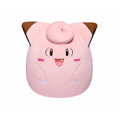 Peluche Pokémon - Squishmallows 50 Cm - Mélofée (clefairy)