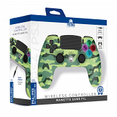Manette sans fil camo vert PS4