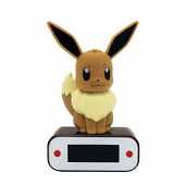 Pokemon - Horloge Alarme FM Led Evoli
