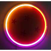 Dragon Ball - Kristallen bol Neon wandlamp 30cm